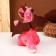 Soft toy "Dragon" on a key fob, 15 cm, color mix