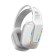 Headphones Xtrike Me GH-712, game, full-size, backlight, Mic, USB + 3.5mm, 2 m, white