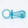 Chewing toy "nipple" Transparent, pp, 9.5 cm, blue