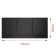 AIRLINE hood soundproof sound insulation, non-woven canvas with foil. coating, 135x80 cm