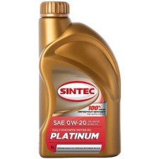 Motor oil Sintec 0/20 API SP/CF, Acea C5, platinum, synthetic, 1 liter