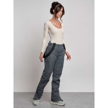 Semi -combinezone Ski Drapeted Women's, size 44, color gray color-14