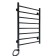 The electric heated tower "Sanprise" Aurora P8, 500x800 mm, left, black