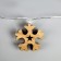 Garland “thread” 2.5 m with nozzles “snowflake”, ip20, transparent thread, 10 LED, warm white glow, AAH2