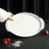 Porcelain dish for baking Magistro "Blanche", 33 × 21 × 2.5 cm, white color