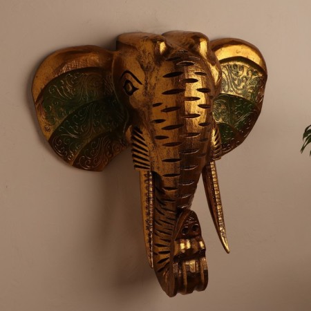 Souvenir tree "Elephant Head" 40x36x12 cm-1