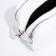 Bag Cross-Bodi with a zipper, white color