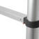 Telescopic staircase in the tundra bag, aluminum, 11 steps, automatic, 3.2 m