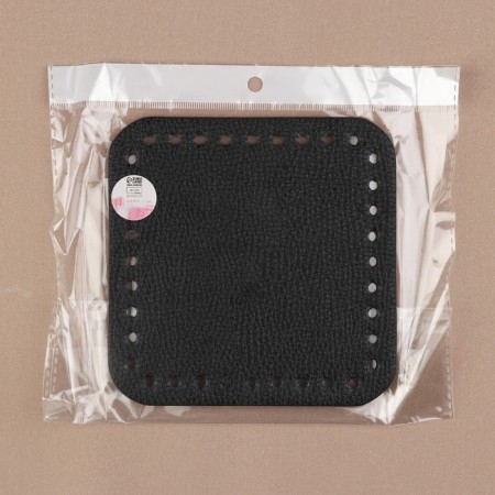 Donce for a bag, square, 15 × 15 × 0.3 cm, black color-2