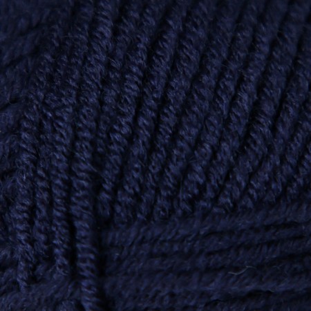 Yarn "Lanagold" 51% acrylic, 49% wool 240m/100g (58 dark blue)-2