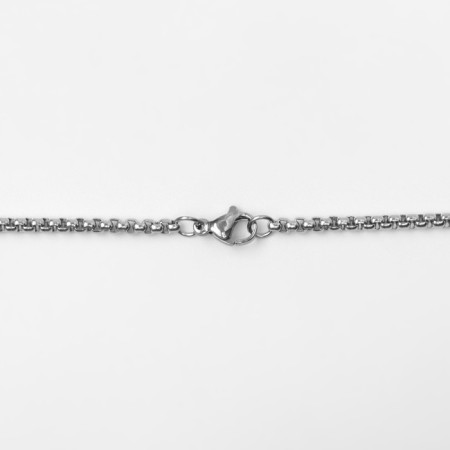 New Year! Symbol of the year 2025! Snake chain Ground, Black Silver Color-4
