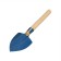 Supplosive scoop, length 30 cm, width 7 cm, wooden handle
