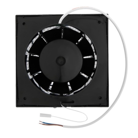 Exhaust fan "Cosmetic" B100VK, D = 100 mm, 10 W, 40 dB, 105 m³/h, with off., Black-2