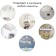 Interior stickers "honeycomb", mirror, wall decor, set 12 pcs, 16 x 18 cm