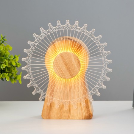 The touch of the “wheel” LED is spinning 6W USB 15x4x16 cm Risalux-2