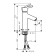 Hansgrohe Talis S New 72021000, 110 mm shell mixer, without a bottom valve