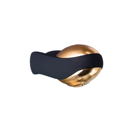 Waname D-Splash Wave vibration massager, Black color, 9.3 cm.-2