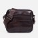 Male bag, brown color