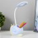 Table lamp "Snail" LED 1 mode 4.2W USB blue 8.5x13x29 cm Risalux