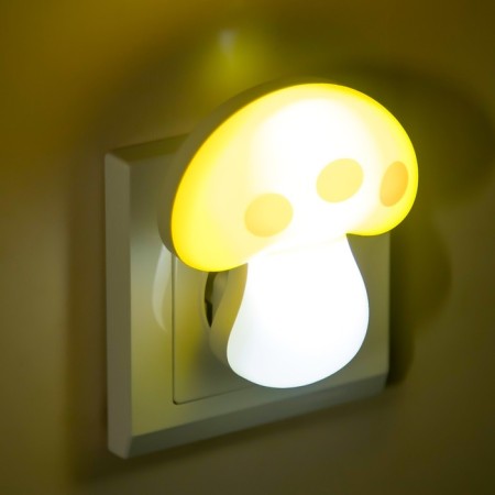 Nightlight "Small fungus" LED from the 220V mix 7.5x7.5x7 cm Risalux-4