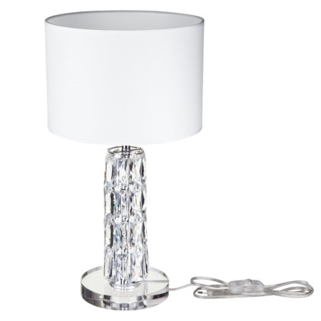 Luminaire desktop Maytoni Dia008TL-01CH, 1HE27, 40W, 25x25x4.5 cm, chromium color-1
