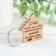A keychain "Wherever you are, always go home" 4.1x4 cm, Book