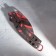 Wooden souvenir "Babois knife. Cerambit", black with red lines