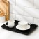 Tray, 30 × 21 cm, black color