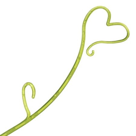 Support for orchids, h = 55 cm, plastic, color mix, "heart"-2
