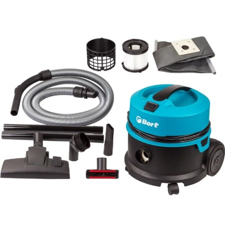 Vacuum cleaner BORT BSS-1010HD, 1000/360 W, dry cleaning, 10 l, black and blue-8
