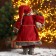 Santa Claus "in a red fur coat with a flashlight" 45 cm