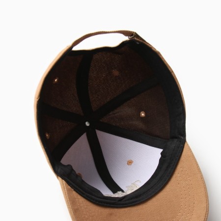 Women's cap minku "Vintage", mustard color, rr 54-56-3