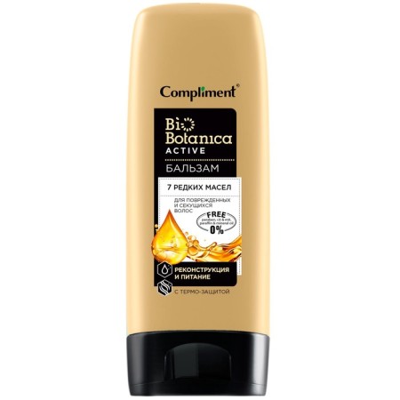Hair balms Compliment Biobotanica Active "Reconstruction and Nutrition", 200 ml