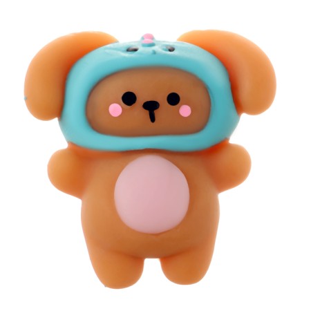 Squish anti -stress Magic "Dog", in a hat-1