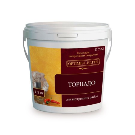 Decorative coating "Tornado", 1.5 kg