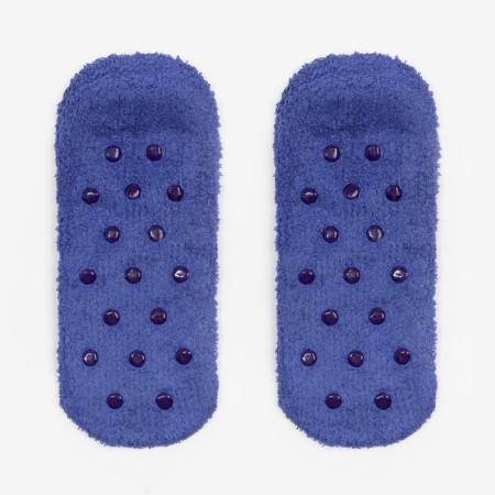 Non-slip socks, indigo color, size 36-39-1