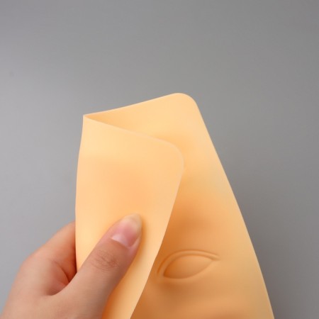 Artificial leather for tattoo and eyebrow tattoo and eyebrows, 24.5 × 15 cm, beige color-2