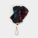 Women's umbrella “red flowers”, 6 knitting needles, folds into the phone.