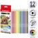Pencils 12 colors Erichkrause, wood, trihedral, 3.0 mm neckline, cardboard packaging, euro -handle