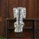 The souvenir tree "Zebra Tasya is spying" 19x11x5 cm