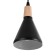 Siville chandelier 1x40W E27 Black 12.5x12.5x120cm