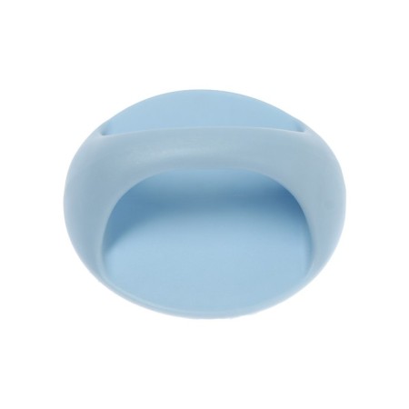 Hand -shaped handle, blue, 4 pcs in a set, d = 65 mm-3