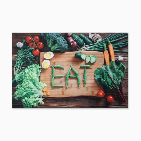 A set of rugs for the kitchen Ethel "EAT" 2 pcs, 38x58 cm, 38x118 cm-3