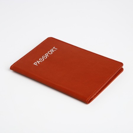 Cover for passport, red-2