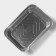 Foil form for baking and baking of the share, 2 l, 25 × 18 × 6.5 cm
