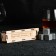 Woods for whiskey in a wooden box with a lid "Nonth holiday", 4 pcs
