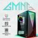 The GMNG GG-CC100 case is black without BP ATX 5x120mm 2xusb2.0 1xusb3.0 Audio Bott PSU