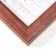 Photo frame pine С14 01/6 wenge 15x21 cm (plastic screen)