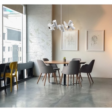 Suspended lamp GIRO 10x50W GU10-3