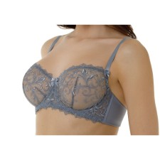 Women's brason Lengy, size 80c, color gray flint